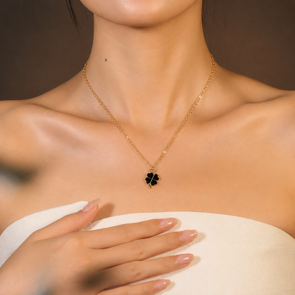 Collar Corazones del Atardecer