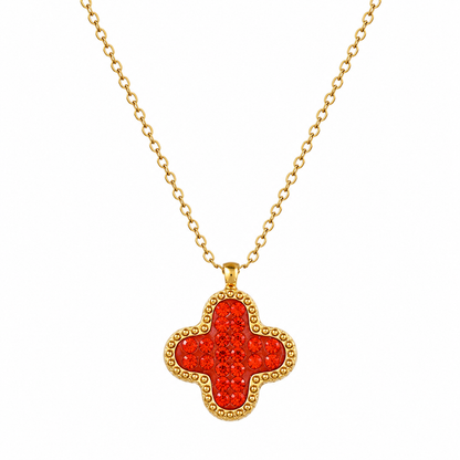Collar Eclipse Carmesí