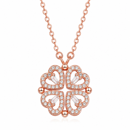 Collar Trébol de Corazones