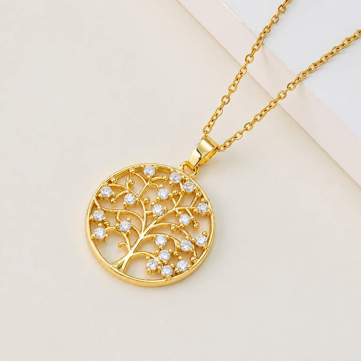 Collar Yggdrasil - El Árbol de los mundos