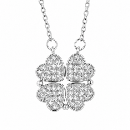 Collar Corazones en Flor