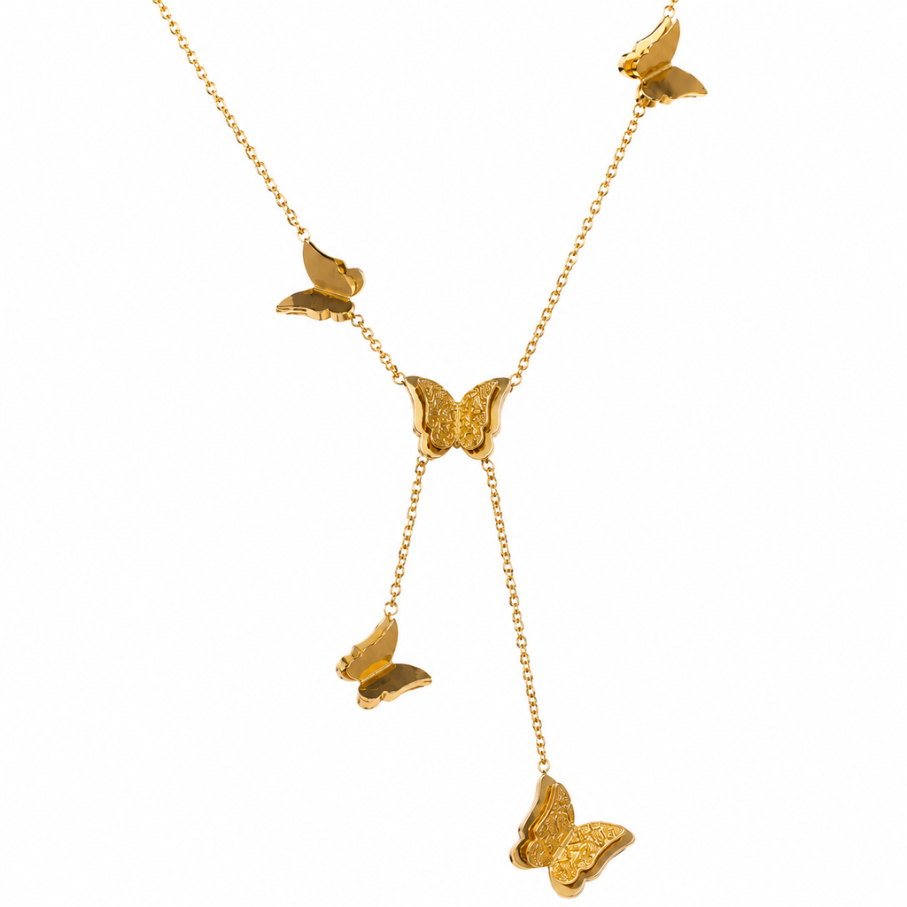 Collar 5 Mariposas
