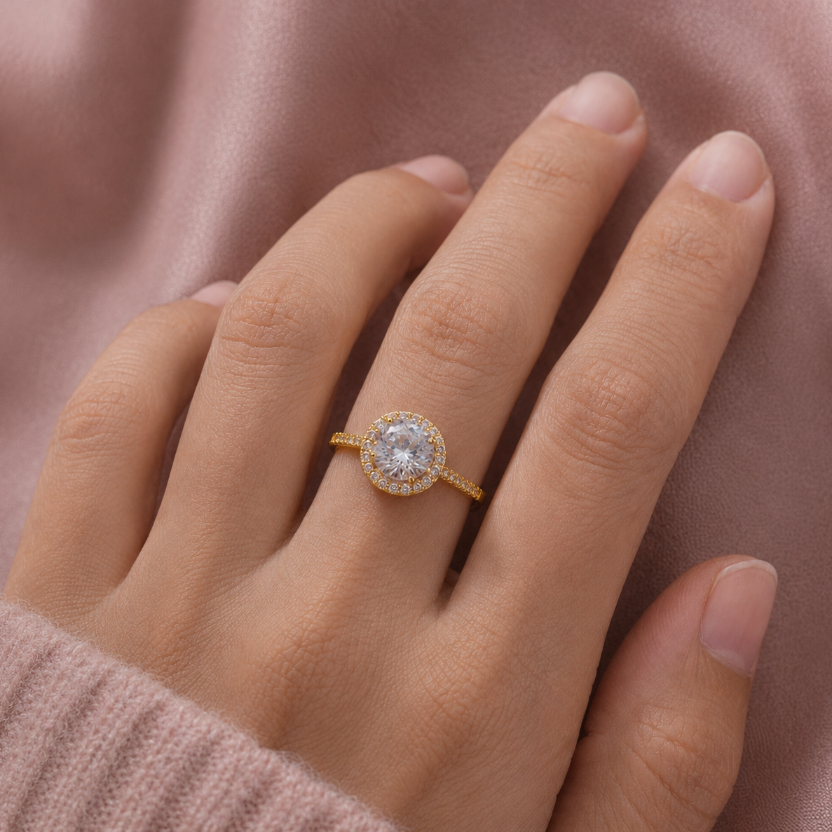 Anillo Diamante de Luz