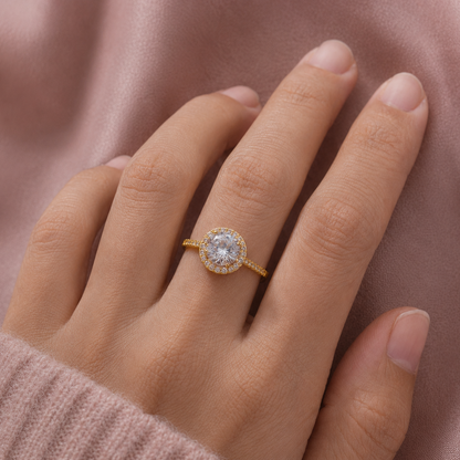 Anillo Diamante de Luz