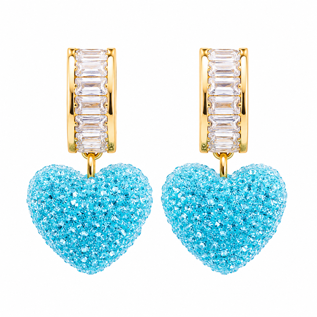 Aros Brillo de Corazón