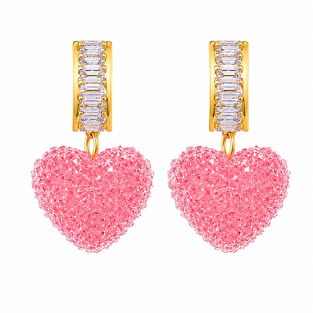 Aros Brillo de Corazón