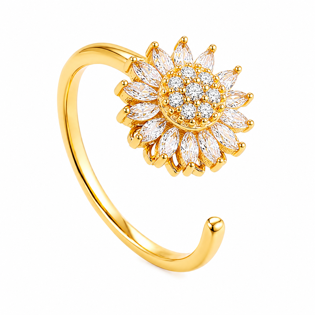 Anillo Margarita Giratoria