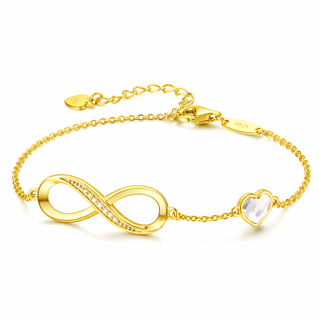 Pulsera Infinito Brillante