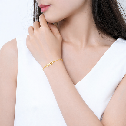 Pulsera Infinito Brillante