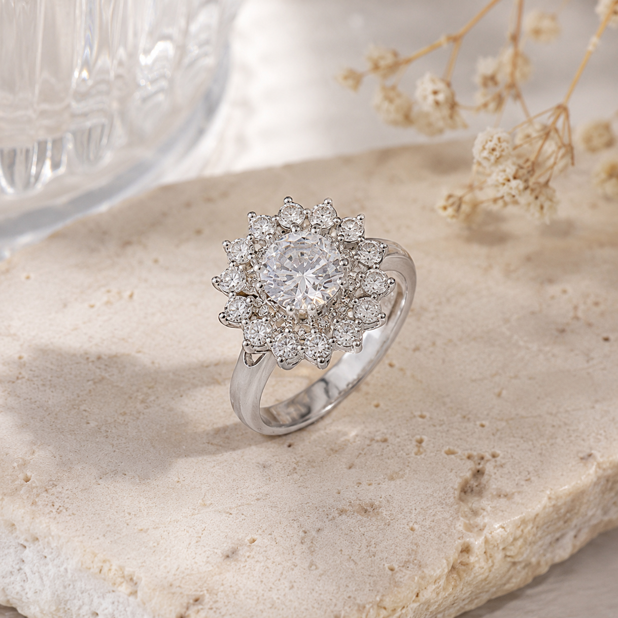 Anillo Flor Real