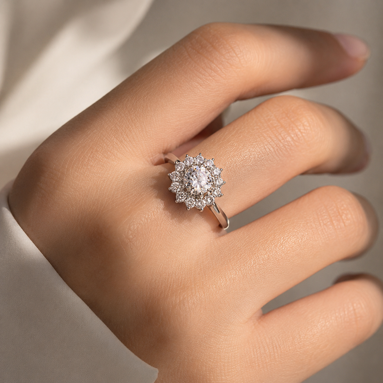 Anillo Flor Real