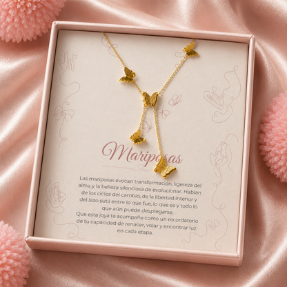 Collar 5 Mariposas