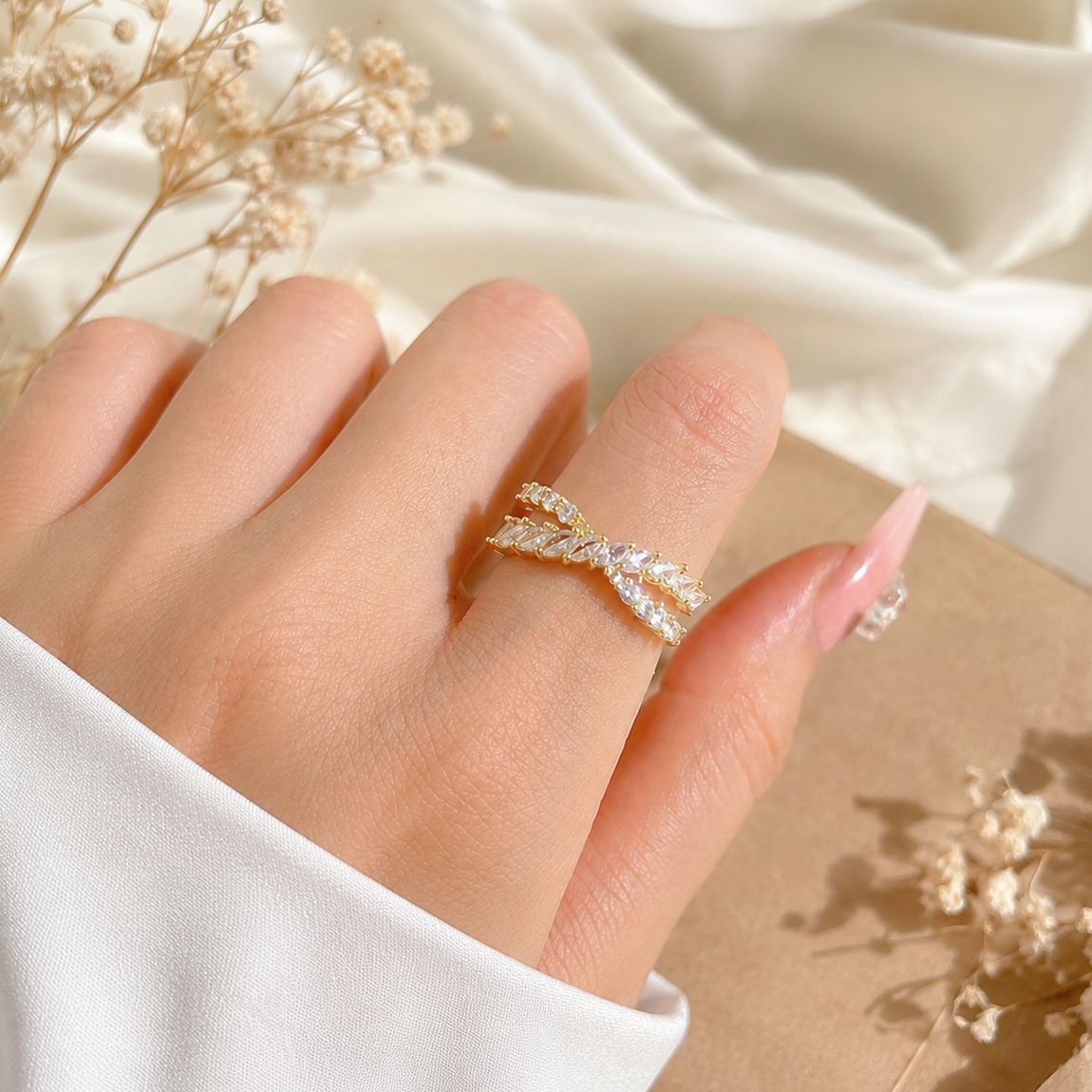 Anillo Luz Trenzada