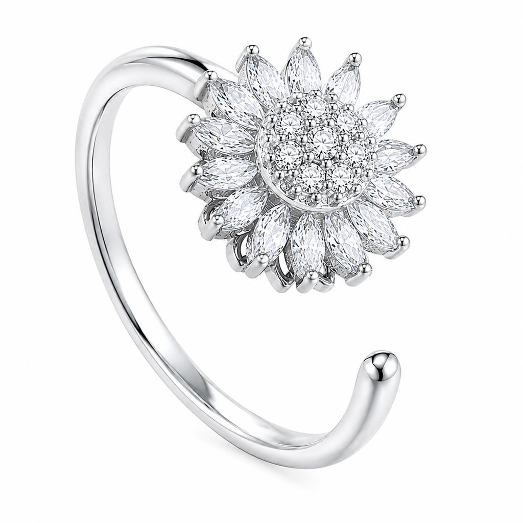 Anillo Margarita Giratoria