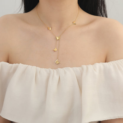 Collar 5 Mariposas