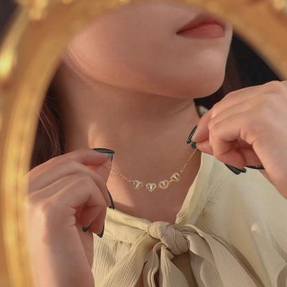 Collar Trébol de Corazones