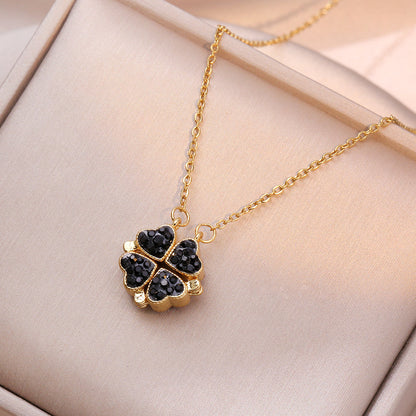Collar Corazones del Atardecer
