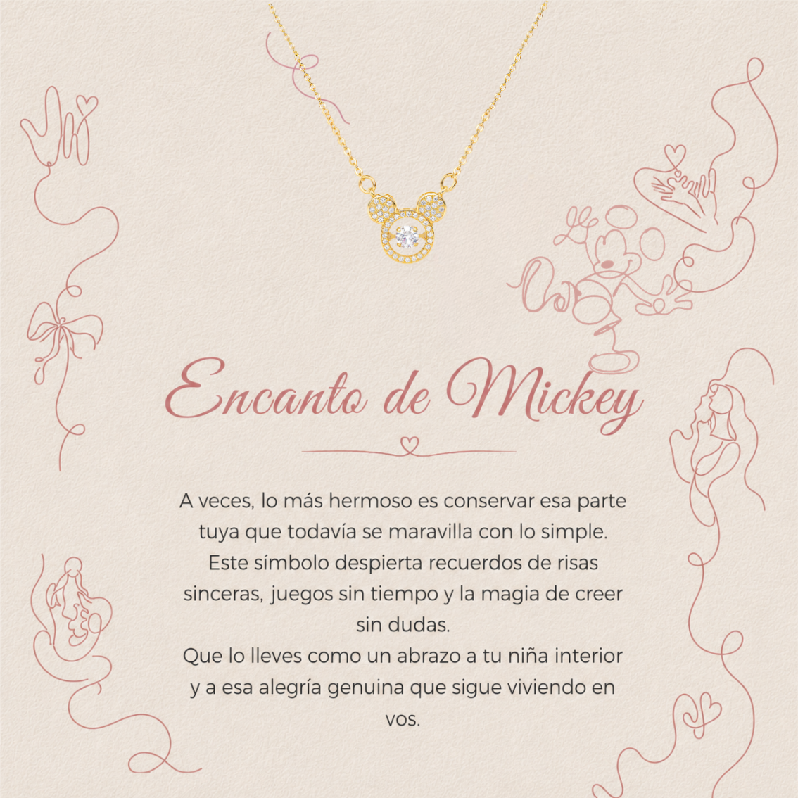 Collar Encanto de Mickey