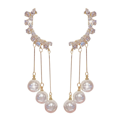 Aros Cortina de Perlas
