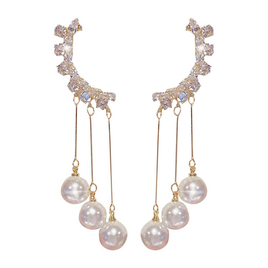 Aros Cortina de Perlas