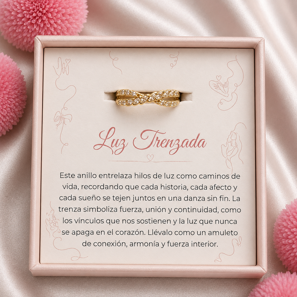 Anillo Luz Trenzada