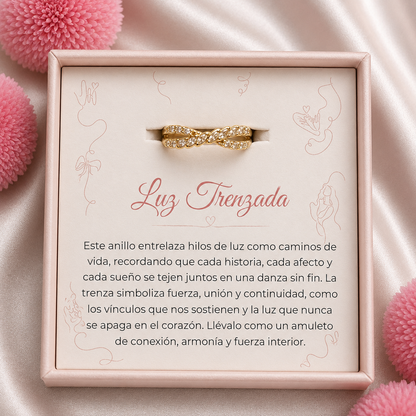 Anillo Luz Trenzada