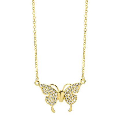 Collar Mariposa Magnética