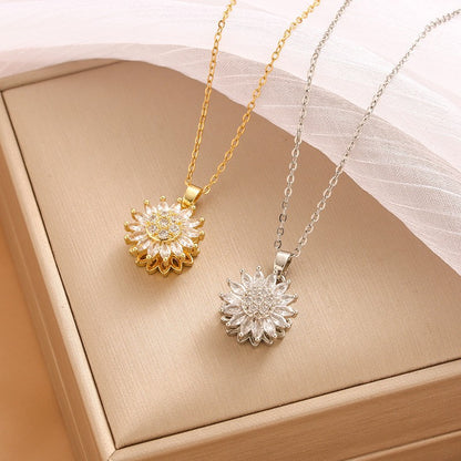 Collar Girasol Giratorio