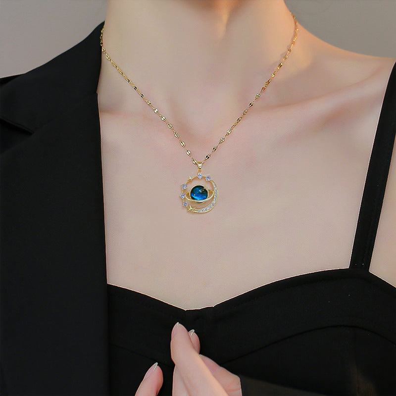 Collar Anillos de Saturno