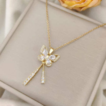 Collar Mariposa Diamante