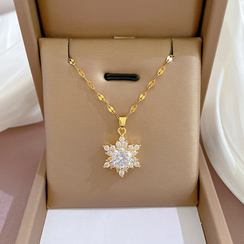 Collar Copo de Nieve