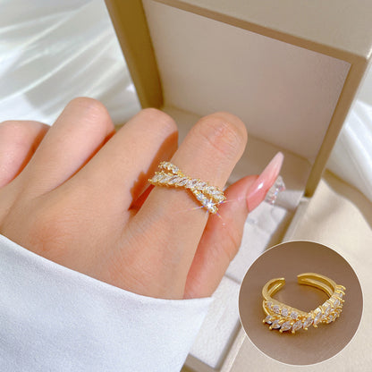Anillo Luz Trenzada