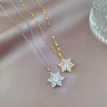 Collar Copo de Nieve