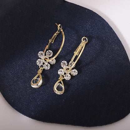 Aros Flor de Cristal