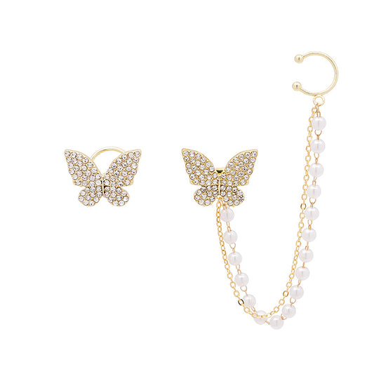 Aros Mariposas Brillantes