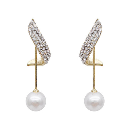 Aros Perla Brillante