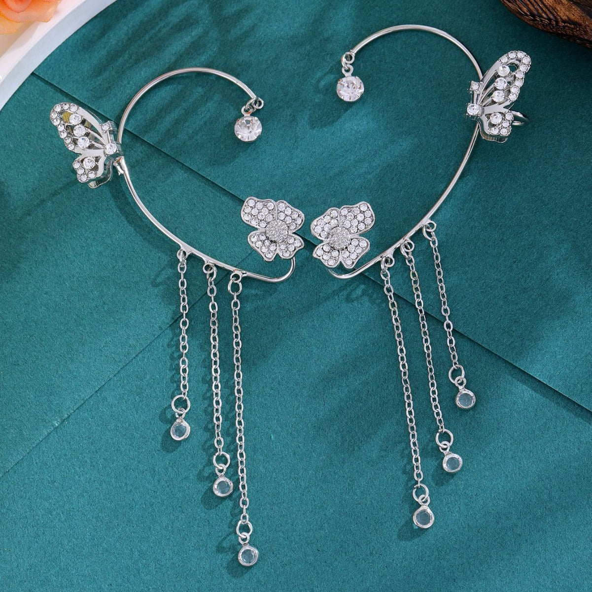 Aros Mariposa Floral