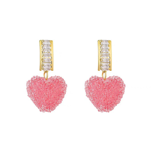 Aros Brillo de Corazón