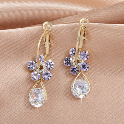 Aros Flor de Cristal