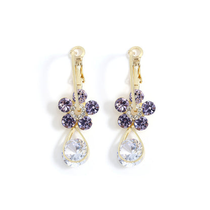 Aros Flor de Cristal