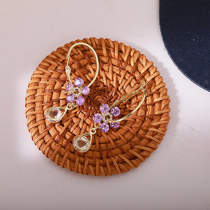 Aros Flor de Cristal