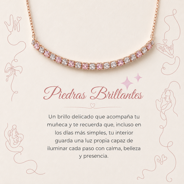 Pulsera Piedras Brillantes