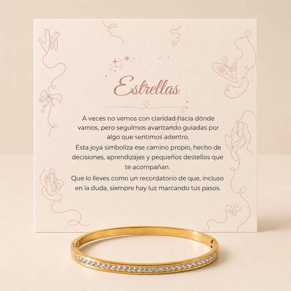 Pulsera Hilera de Estrellas