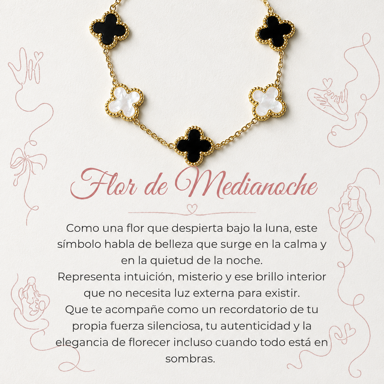 Pulsera Noche y Luz de Luna