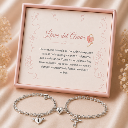 Pulseras La Llave del Amor