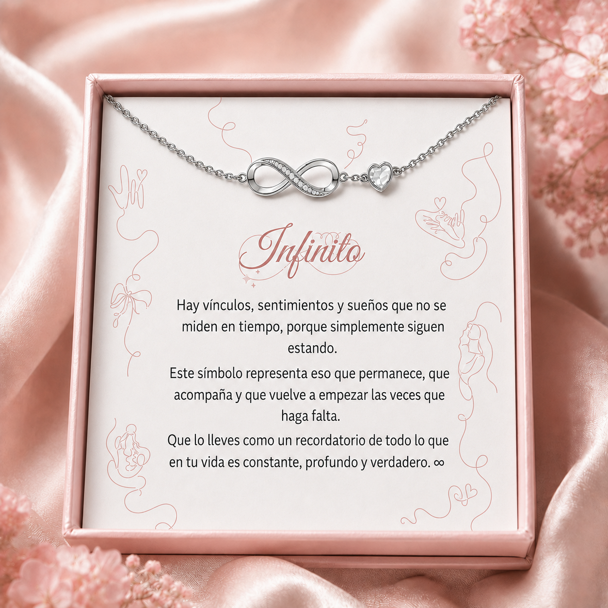 Pulsera Infinito Brillante