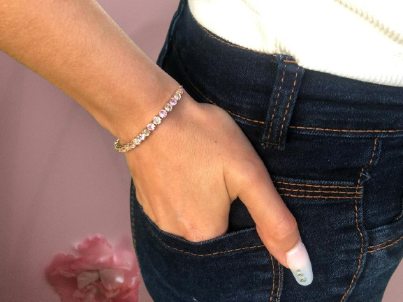 Pulsera Piedras Brillantes