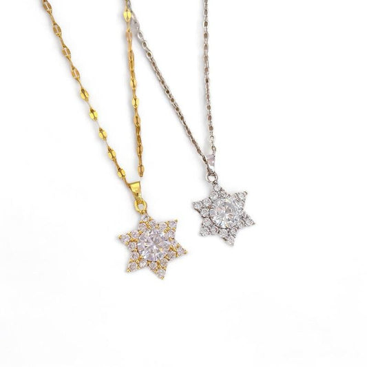Collar Copo de Nieve
