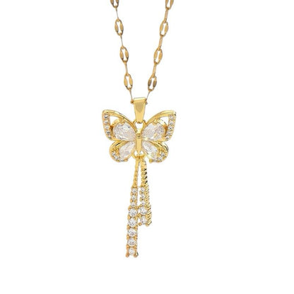 Collar Mariposa Diamante