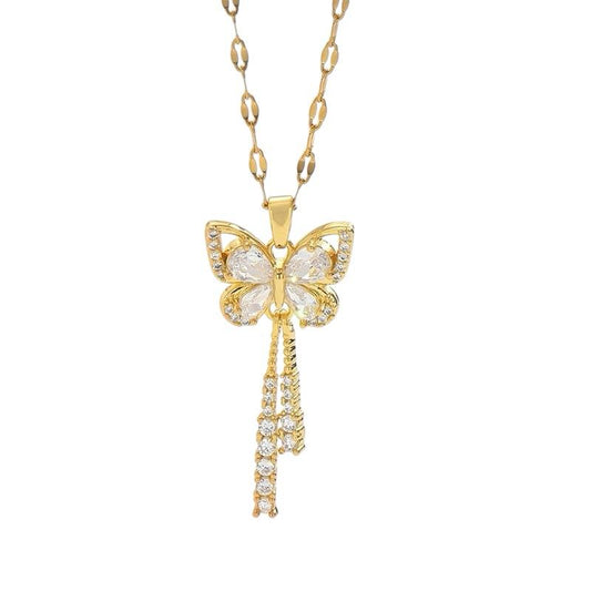 Collar Mariposa Diamante
